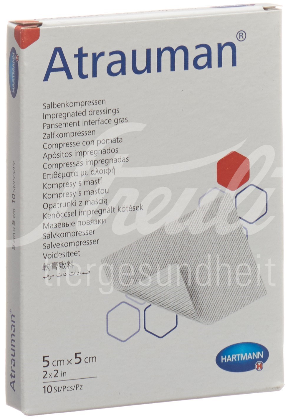 Atrauman Salbenkompressen 5x5cm steril 10 Stk Atrauman Salbenkompressen 5x5cm steril 10 Stk