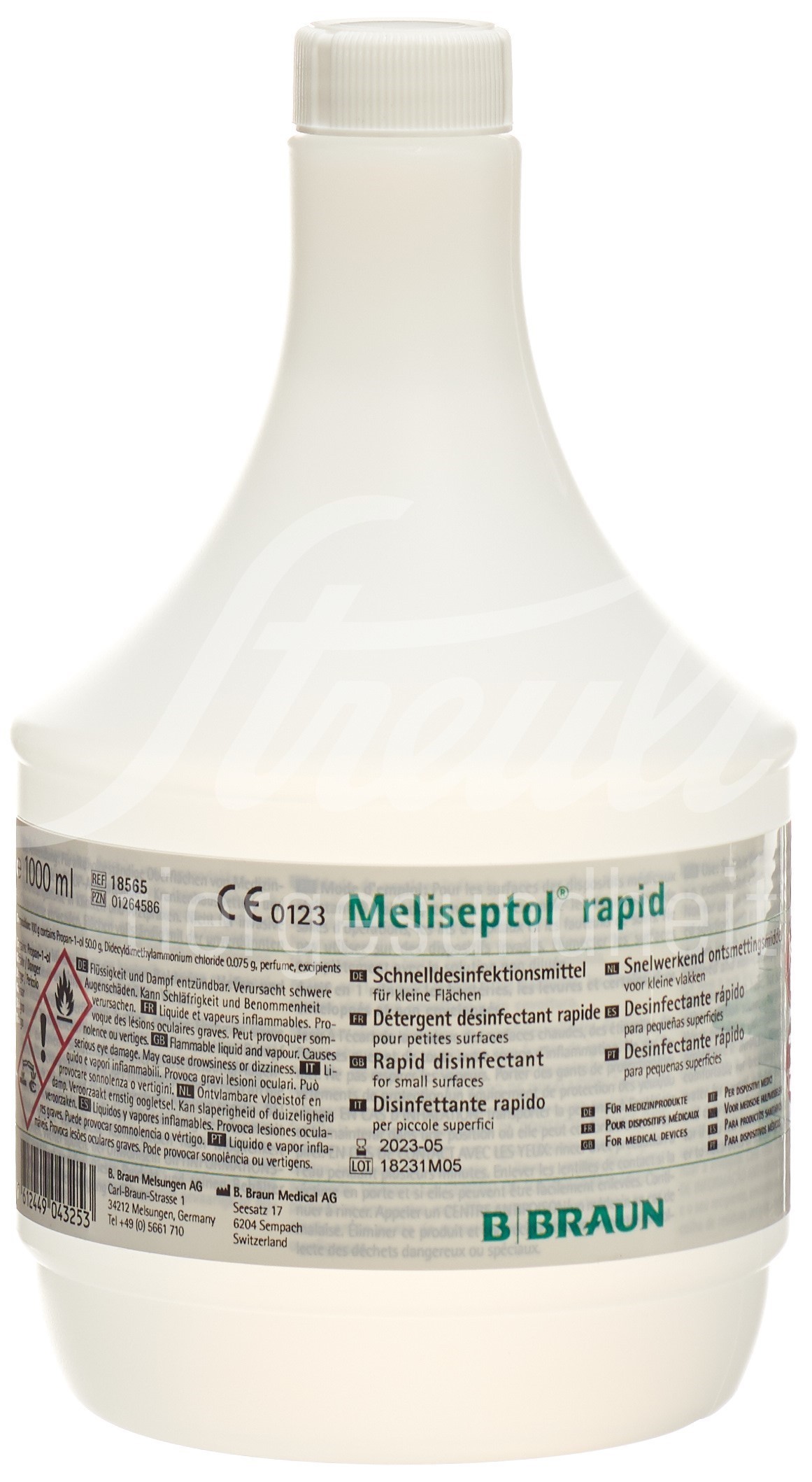 Meliseptol rapid Sprühflasche ohne Aufsatz 1000 ml Meliseptol rapid Sprühflasche ohne Aufsatz 1000 ml