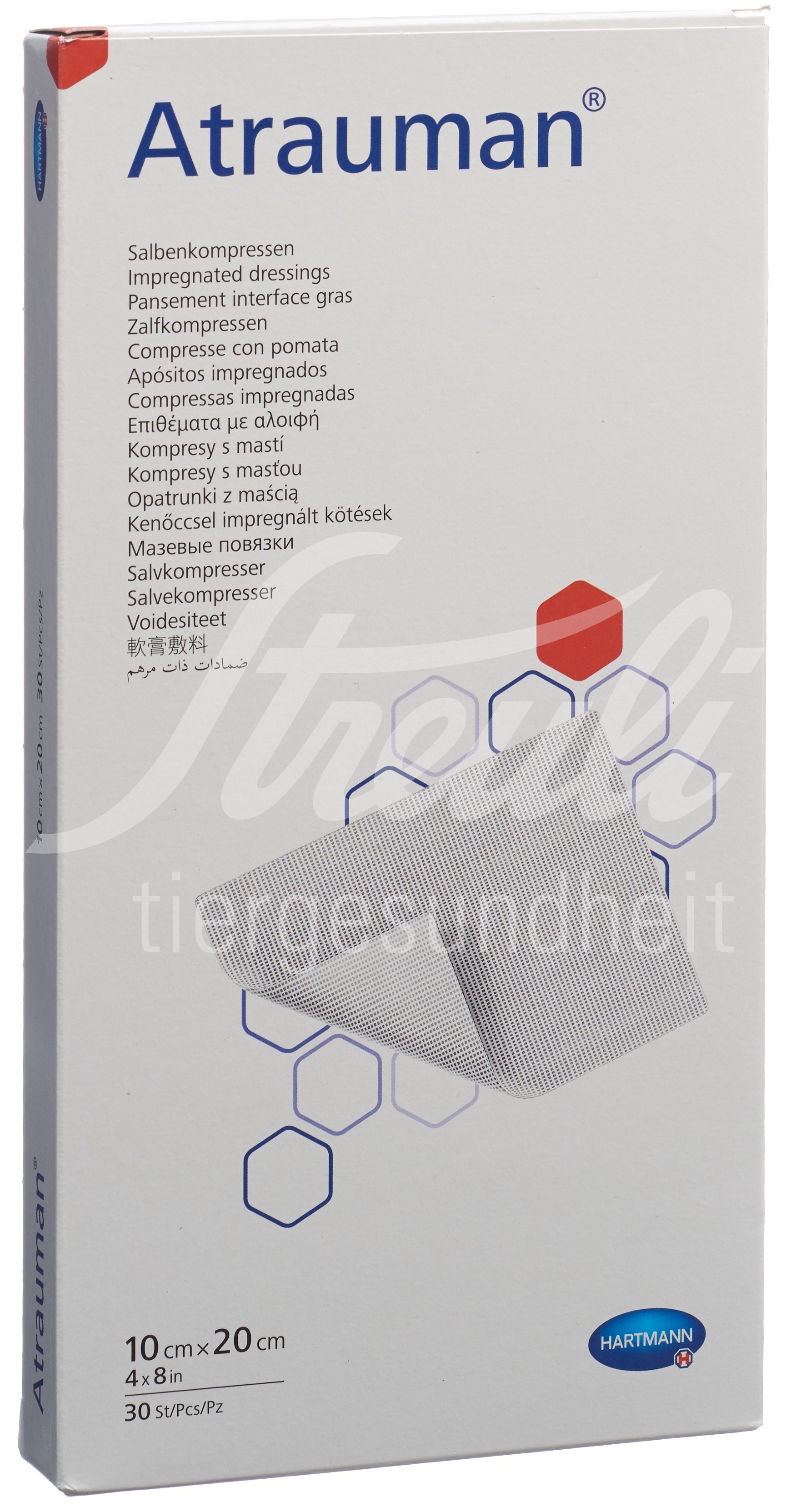 Atrauman Salbenkompressen 10x20cm steril 30 Stk Atrauman Salbenkompressen 10x20cm steril 30 Stk
