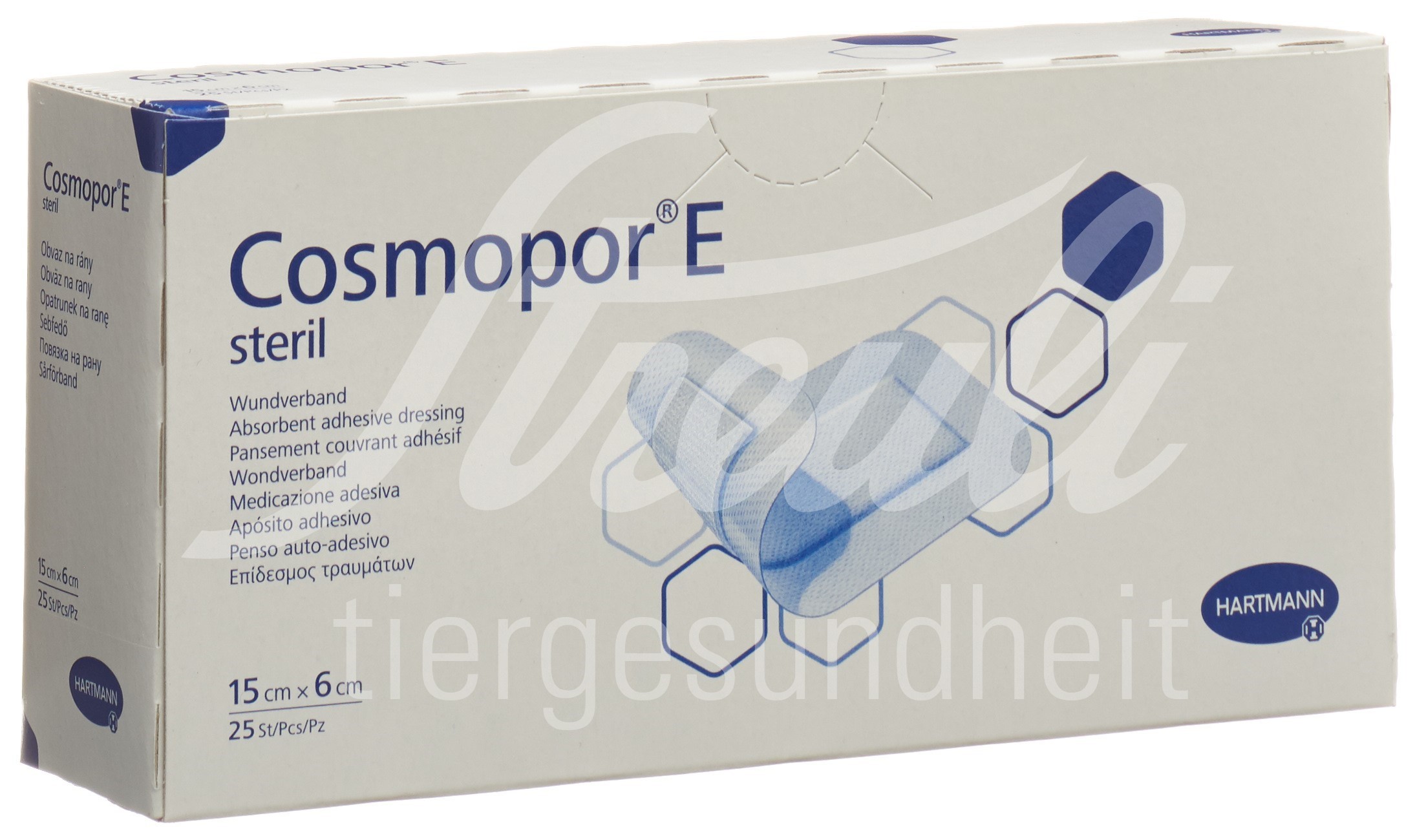 Cosmopor E Schnellverband 15cmx6cm steril 25 Stk
