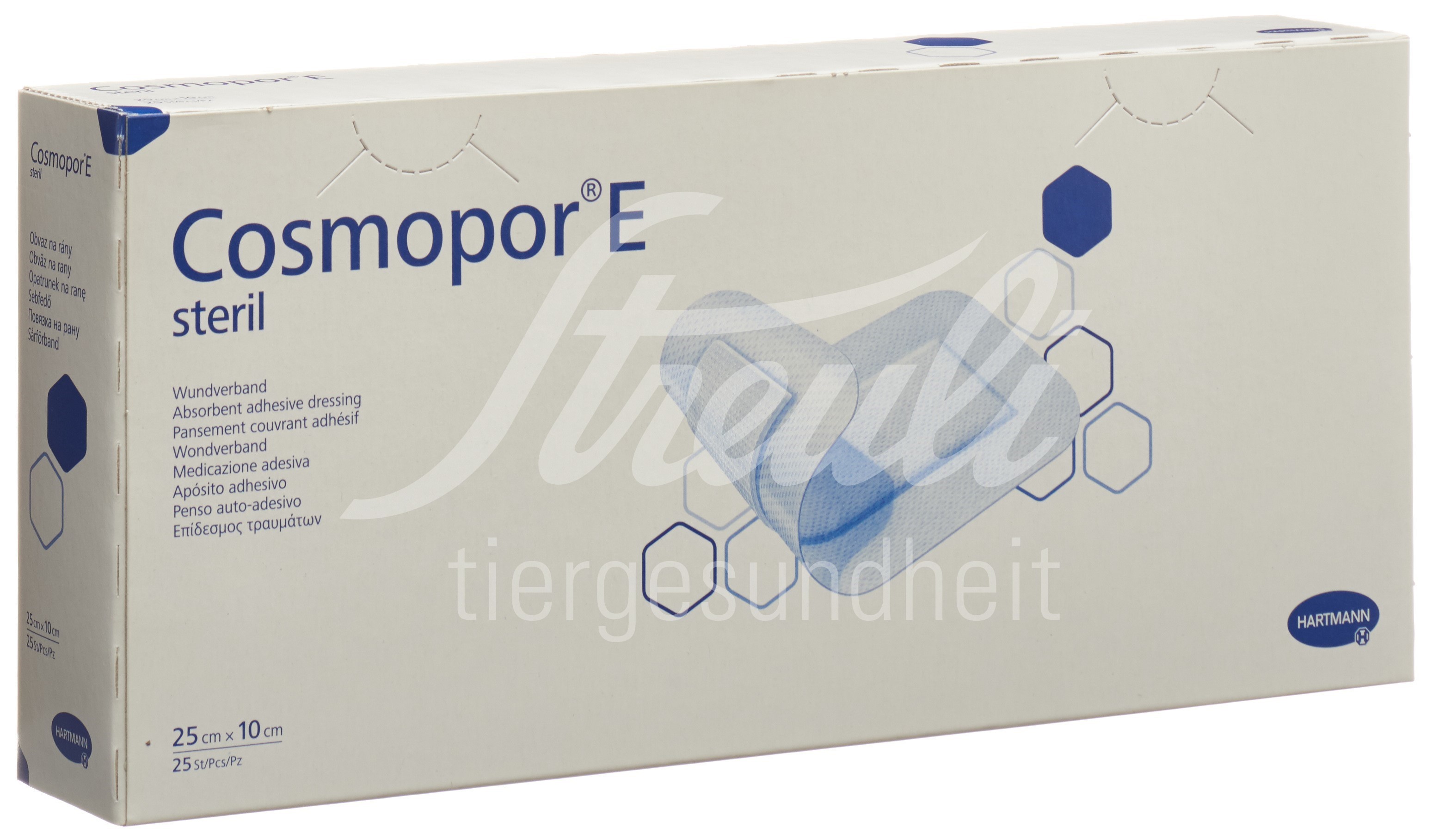 Cosmopor E Schnellverband 25cmx10cm steril 25 Stk