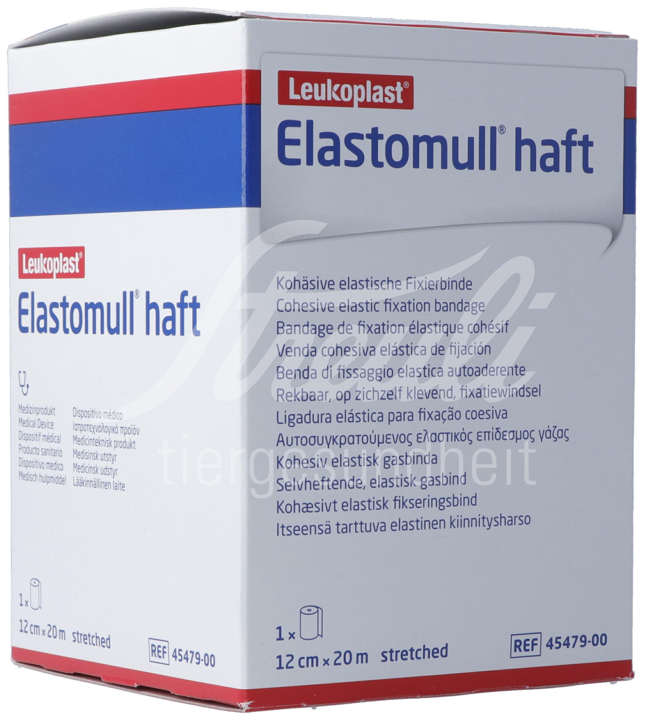 Elastomull haft Gazebinde 12cmx20m weiss Rolle Elastomull haft Gazebinde 12cmx20m weiss Rolle