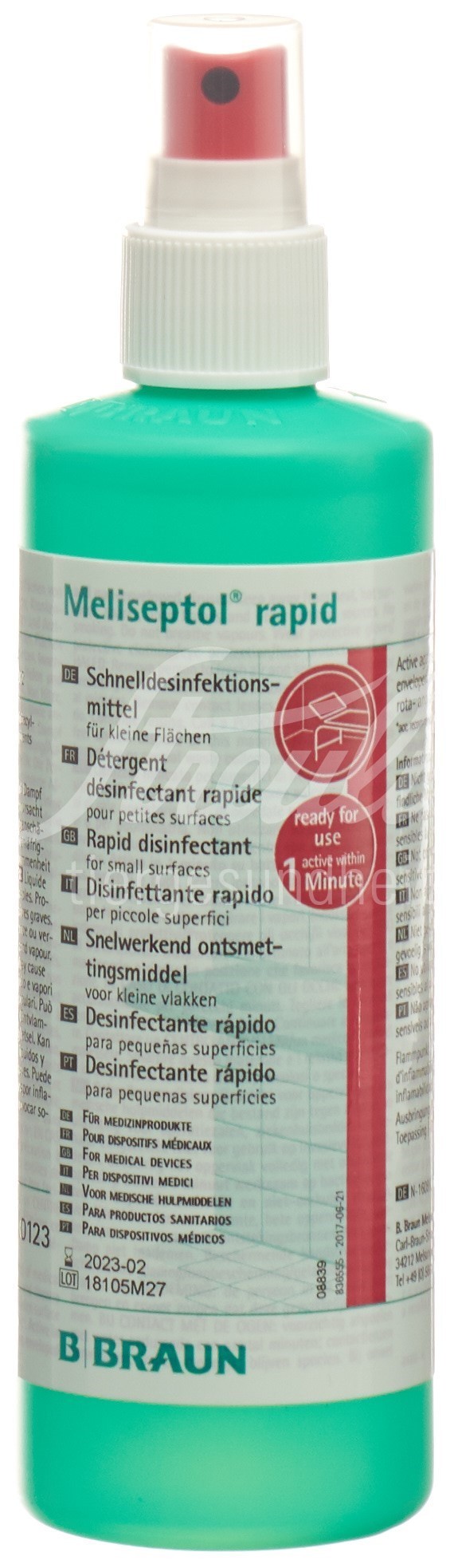 Meliseptol rapid Sprühfl 250 ml Meliseptol rapid Sprühfl 250 ml