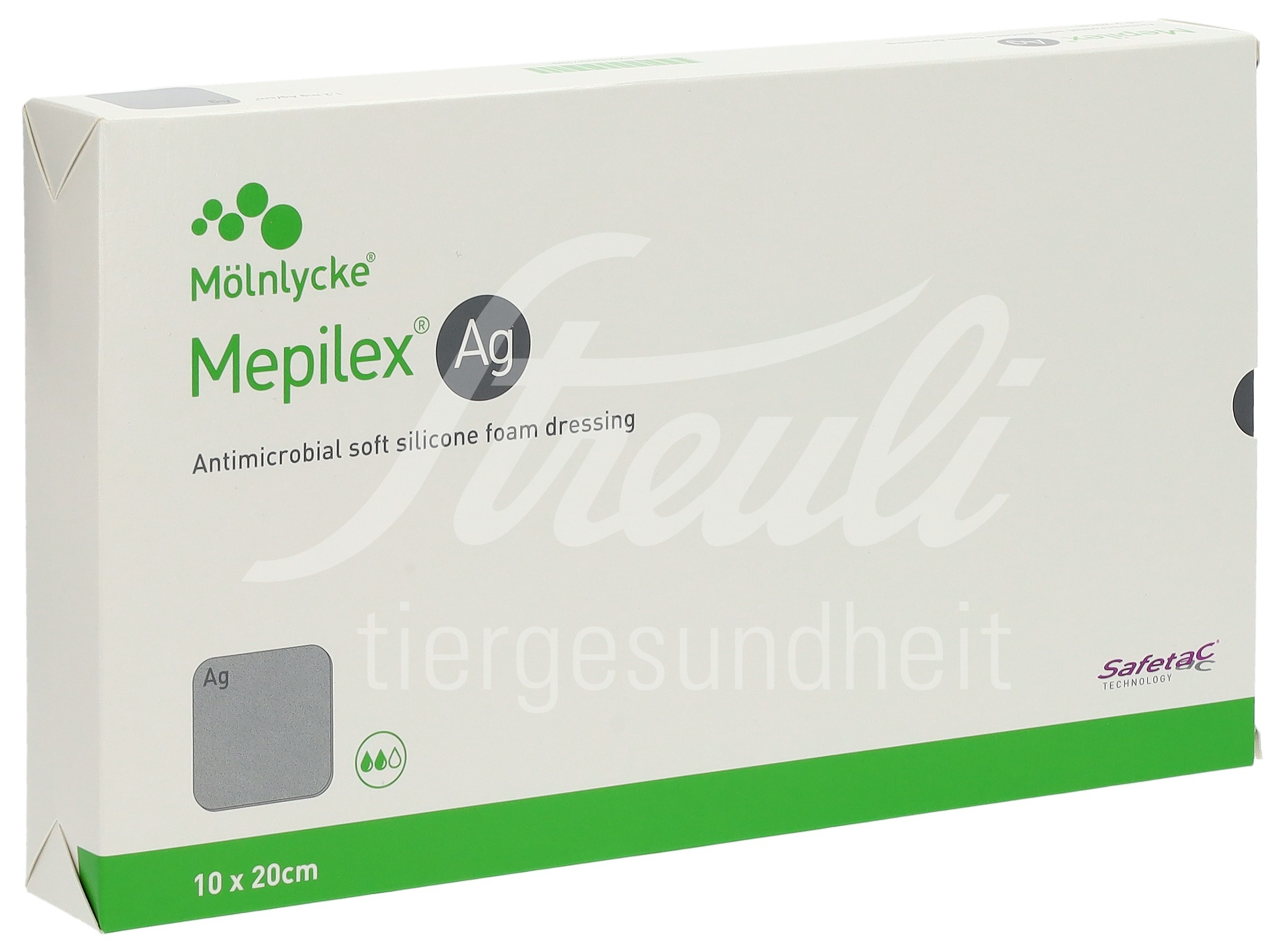 Mepilex Ag Schaumverband Safetac 10x20cm Silikon 5 Stk Mepilex Ag Schaumverband Safetac 10x20cm Silikon 5 Stk