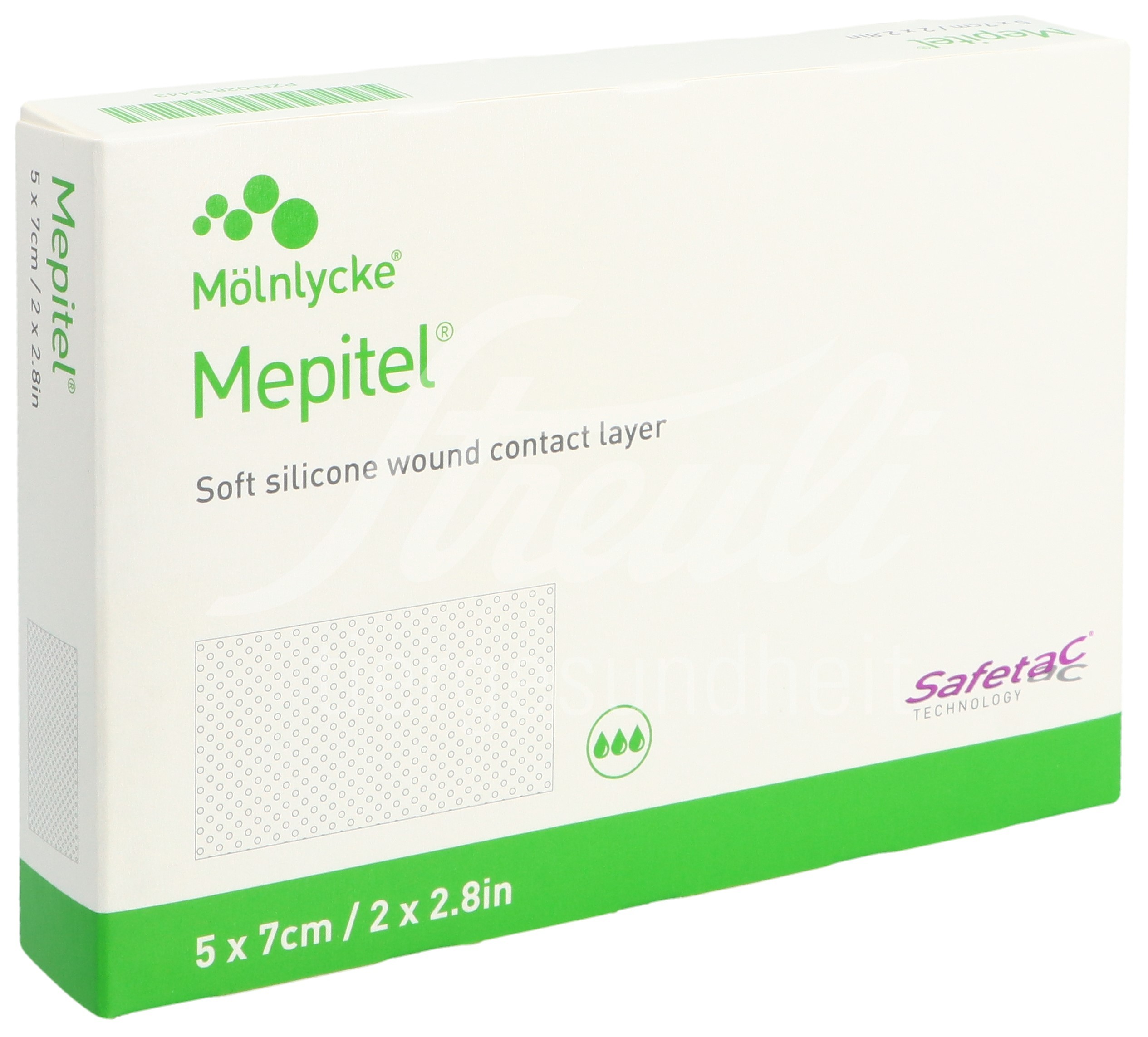 Mepitel Wundauflage 5x7cm Silikon 5 Stk Mepitel Wundauflage 5x7cm Silikon 5 Stk