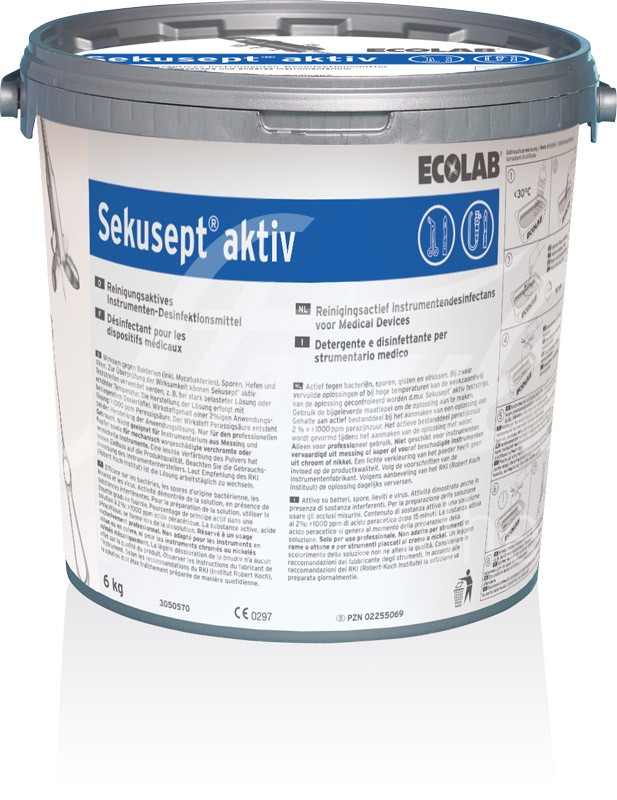 Sekusept aktiv Instrumentendesinfektion Plv 6 kg