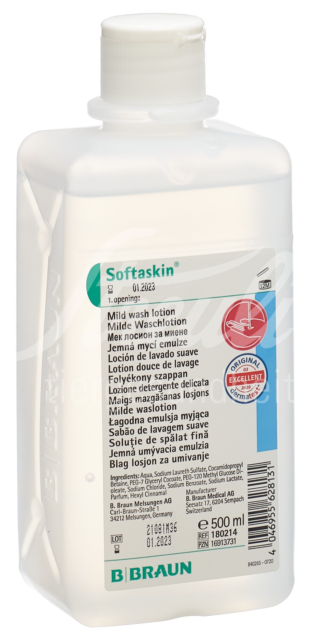 Softaskin EU Faltfl 500 ml