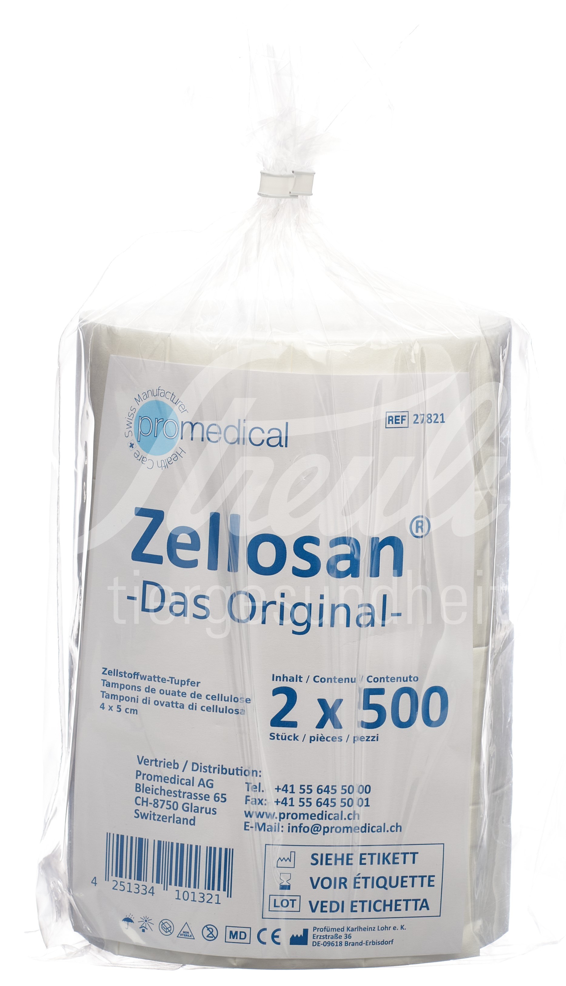 Zellosan Zellstofftupfer 4x5cm unsteril 2 x 500 Stk Zellosan Zellstofftupfer 4x5cm unsteril 2 x 500 Stk