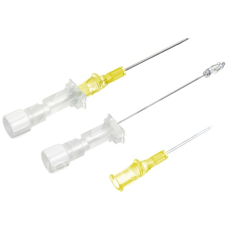 KRUUSE SafeVet IV Pencil Style 24G 0,7 x 19 mm gelb 50 Stück