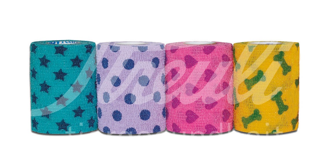 PetFlex 10 cm PetPack kohäsive Bandage 18 Stück