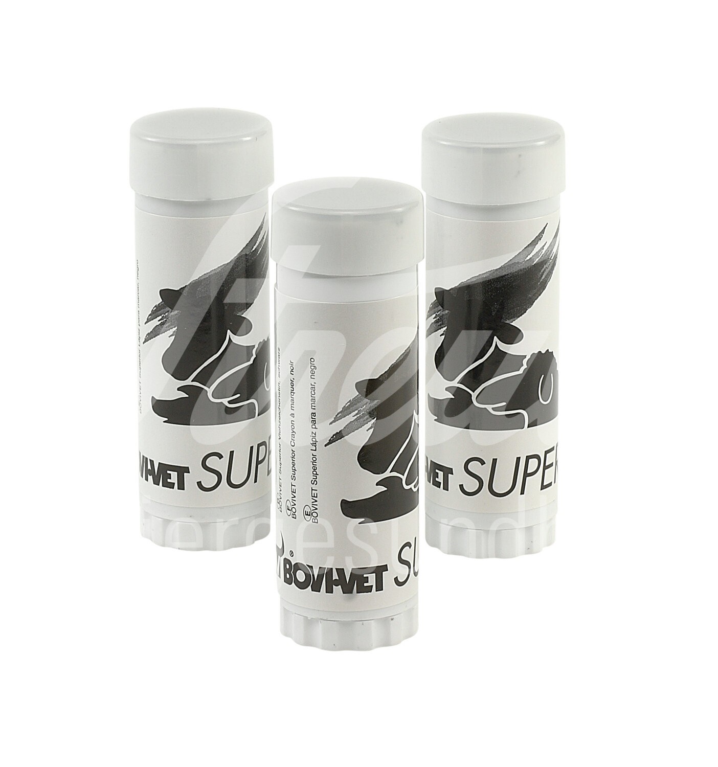 BOVIVET Superior Viehzeichen Stift schwarz 10 Stück