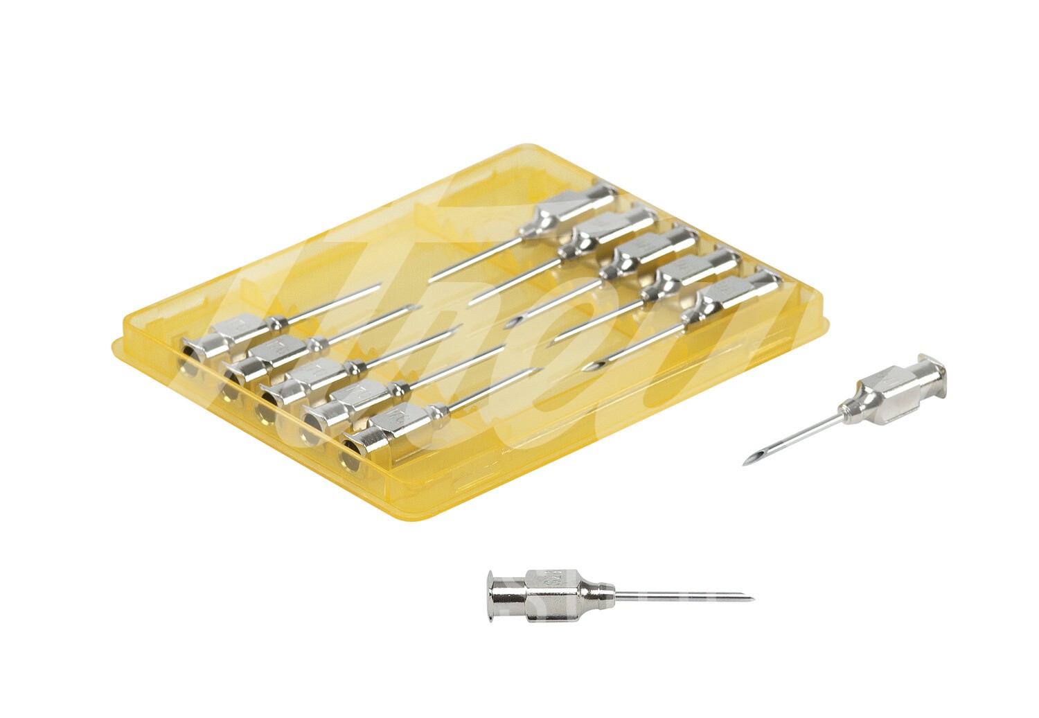 KRUUSE Vet Kanüle 17G 1.4 x 20 mm Luer Lock 12 Stk.