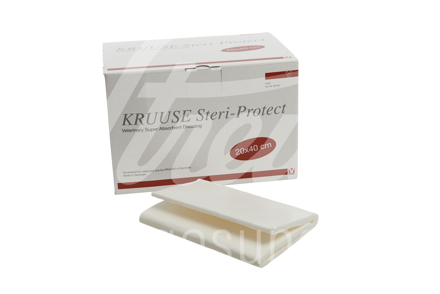 KRUUSE Steri-Protect Vet Umschlagverband 20 x 40cm 10 Stk