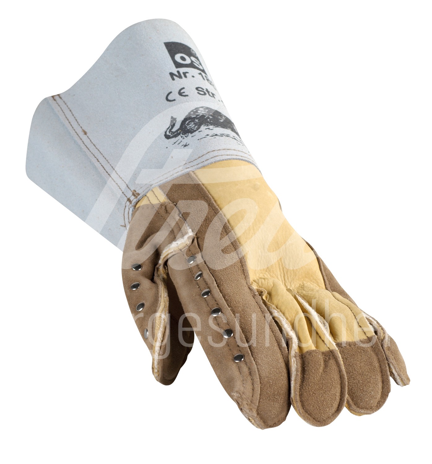 Leder Schutzhandschuhe für Katzen mit Kevlar-Fäden 1 Paar