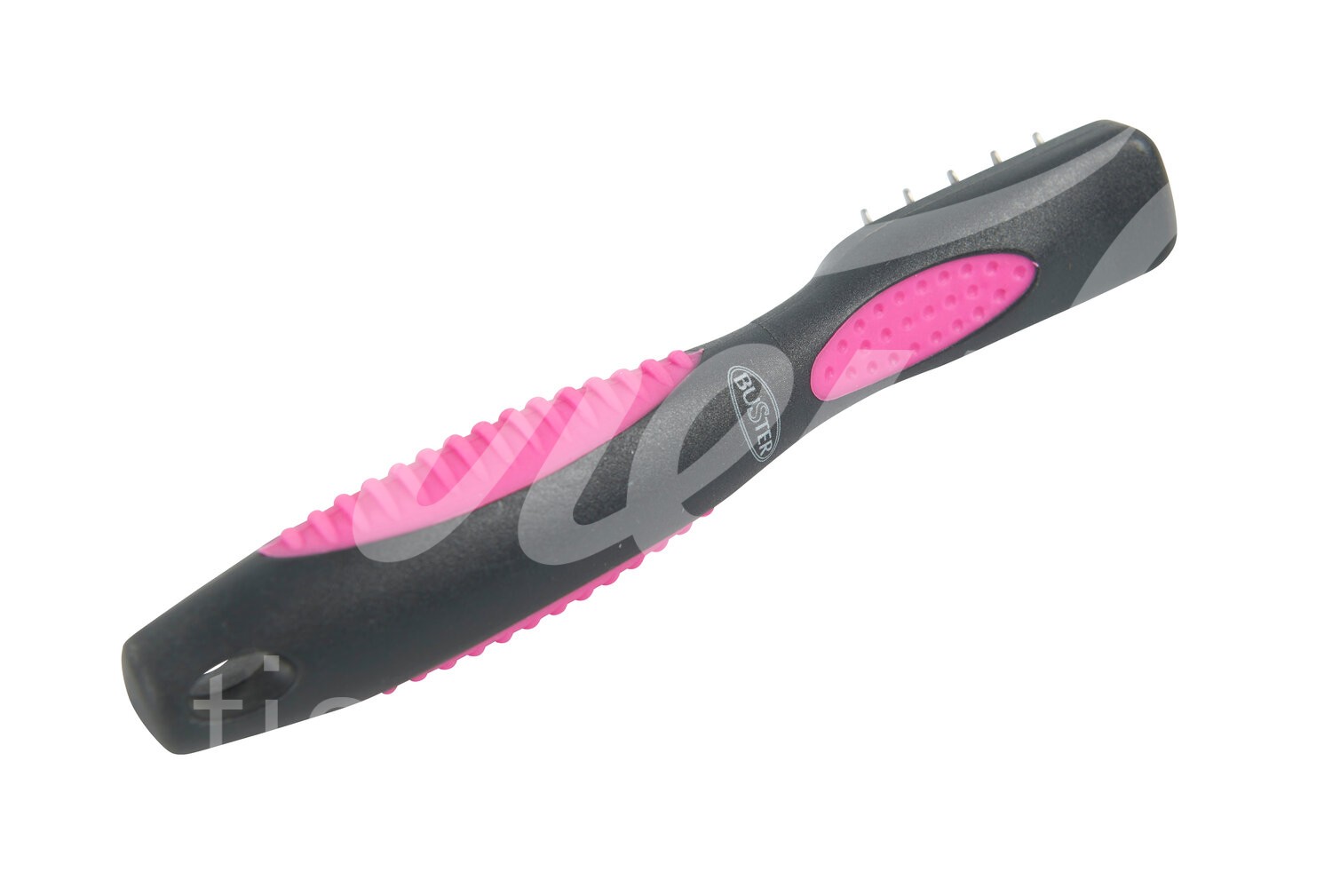 BUSTER Fell Entfilzer m. 5 Klingen f. Knoten & Verfilzu. pink 1 Stk