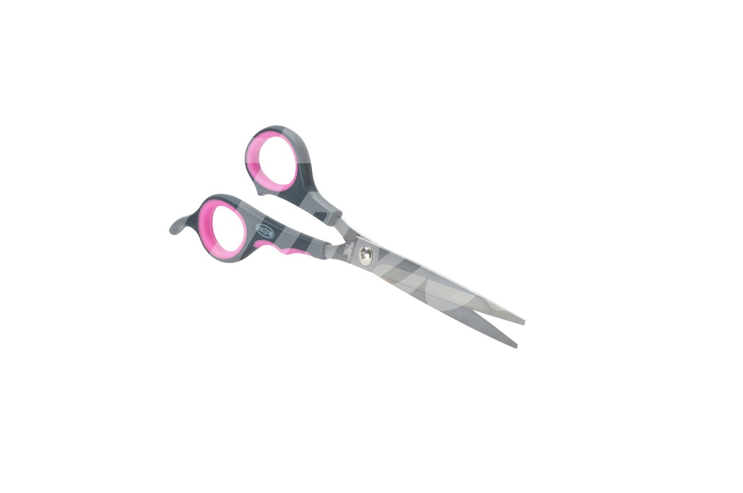 BUSTER Fellschere mit Feinschliff 17,5cm rosa gerade 1Stk