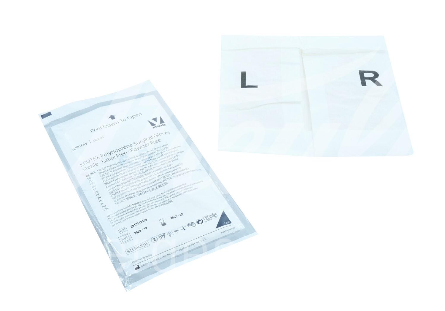 KRUTEX OP-Handschuh Polyisopren 7.0 puderfrei 25 Paar