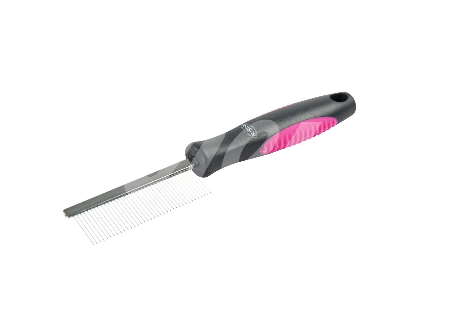 BUSTER Fell Kamm fein f. Knoten & Verfilz. pink 7.5cm 1 Stk