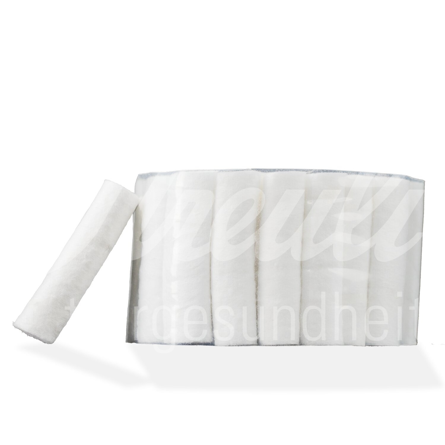 Zahnwatterollen Gr.2 weiss 10 x 38 mm 300 g Zahnwatterollen Gr.2 weiss 10 x 38 mm 300 g