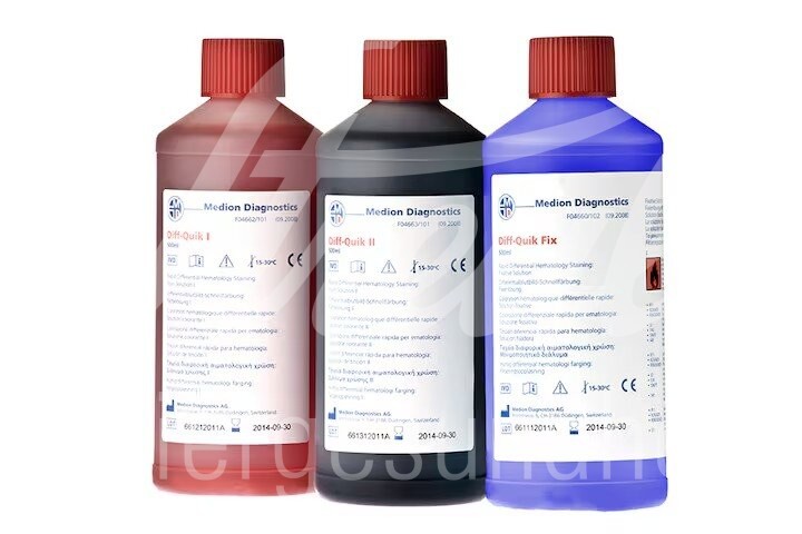Diff-Quick Färbe-Set 3x500 ml 1 Stück