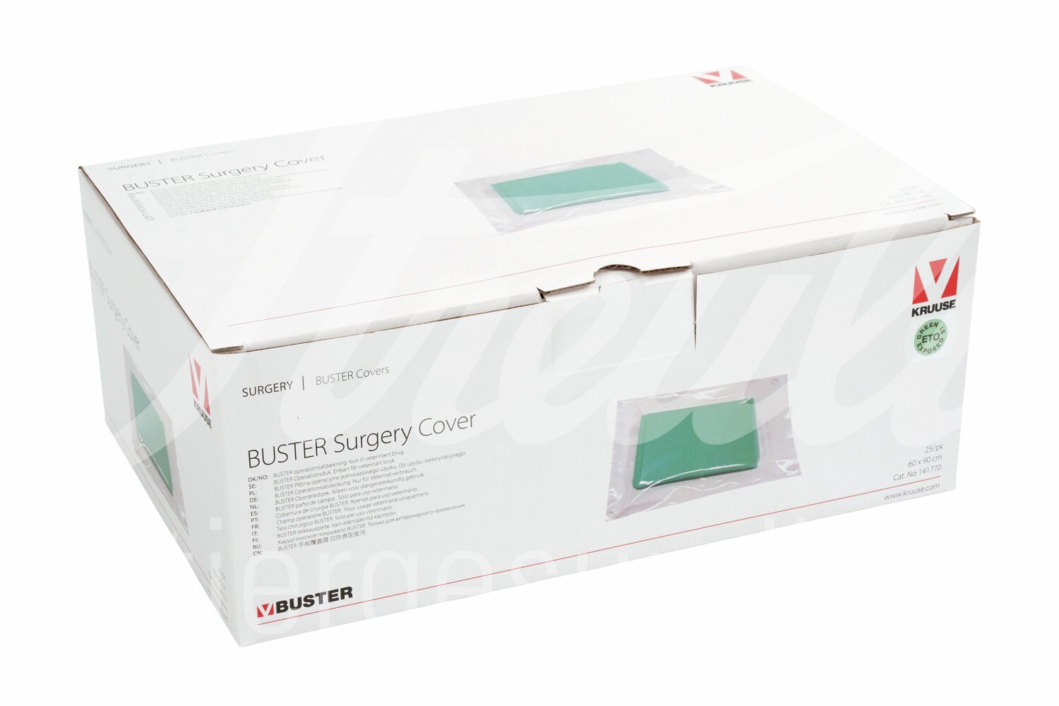 BUSTER OP-Abdecktuch o.Loch 1-lagig PE 60 x 90 cm 25 Stück