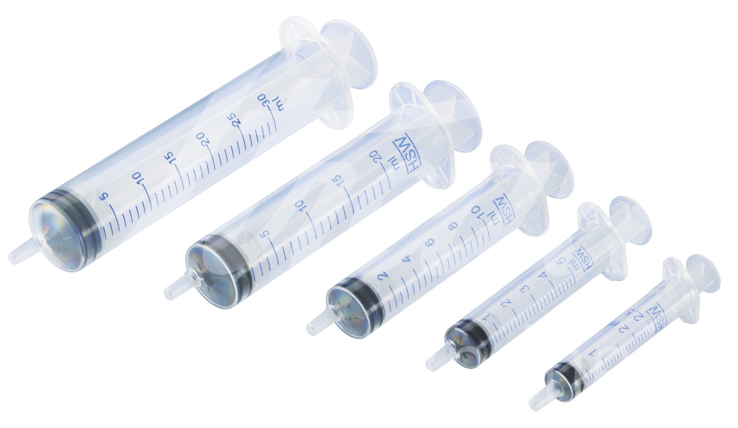 Einmalspritze 3-teilig Luer 5 ml 100 Stück