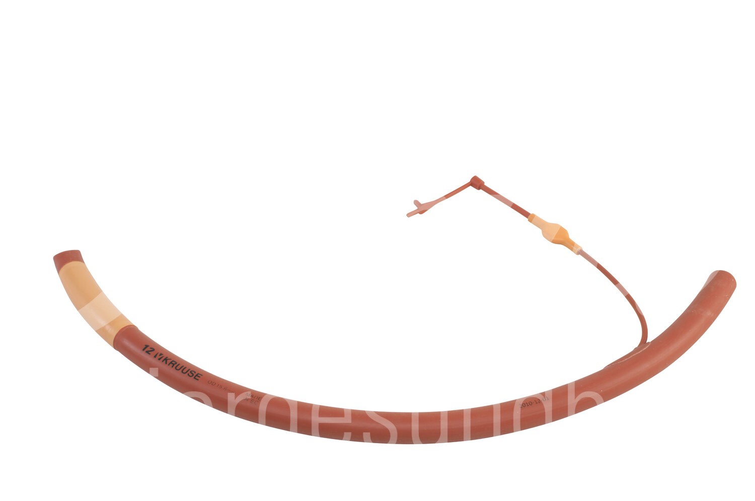 KRUUSE Endotracheal T. Gummi m.Cuff/o.Loch 13mmx48cm 1Stk.