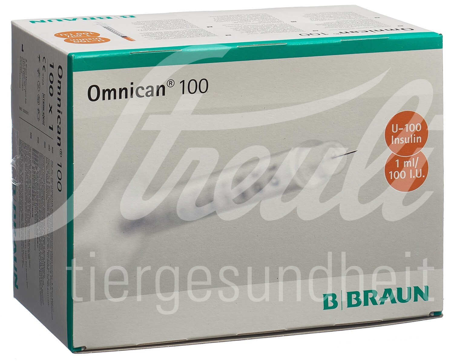 Omnican Insulin 100 1ml 0.3x8mm G30 einzel 100 Stk Omnican Insulin 100 1ml 0.3x8mm G30 einzel 100 Stk
