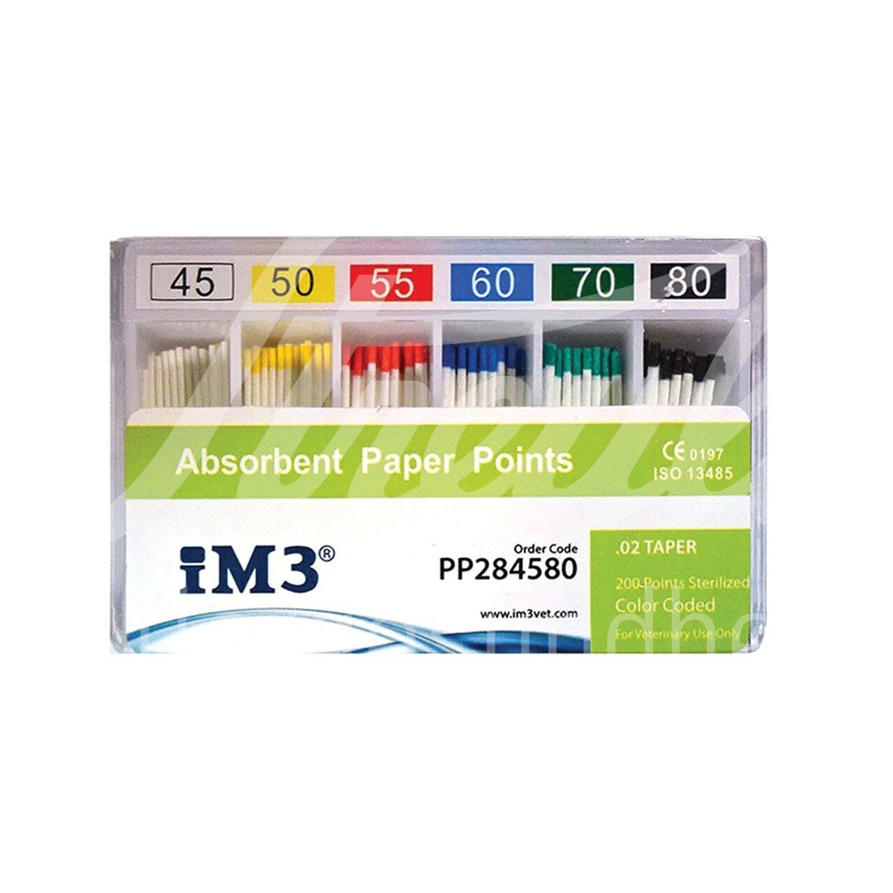 iM3 Control Cut Papierspitzen 28 mm ISO 45-80 200 Stück