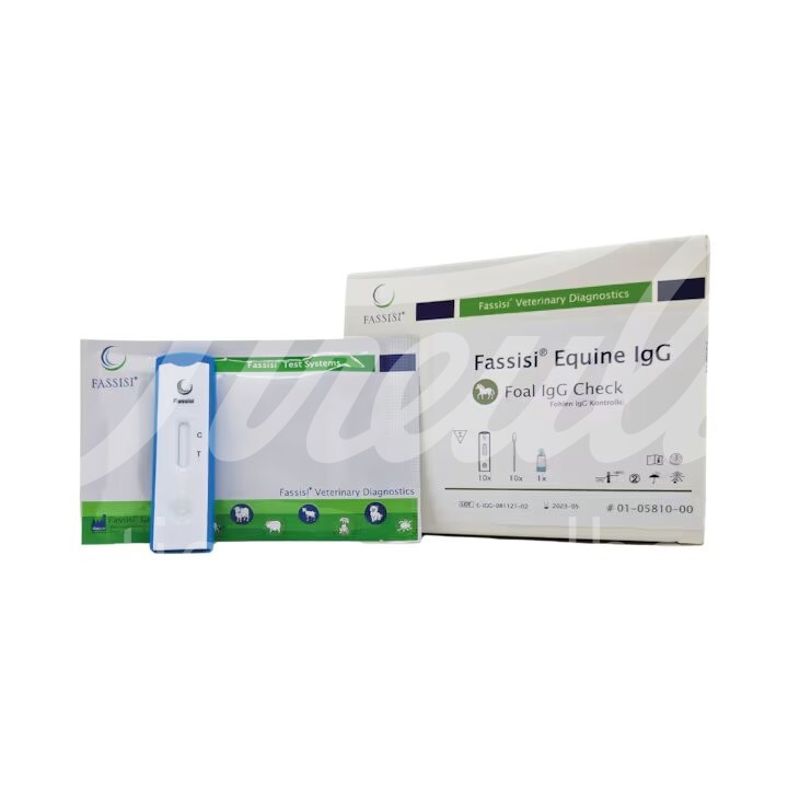 Fassisi Schnelltest Equine IgG für Pferde 5 Stück