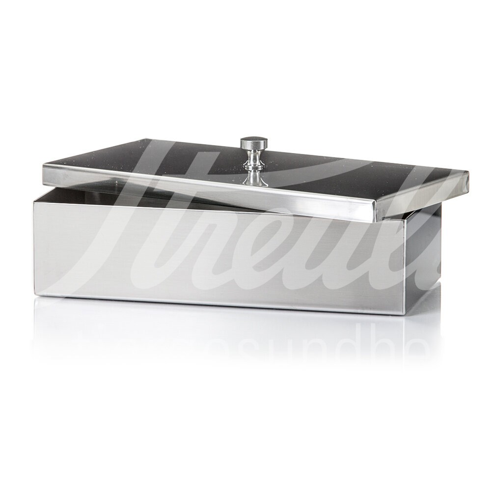 Instrumentenschale 160 x 100 x 30 mm mit Knopf 1 Stück