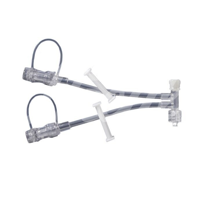 Mila T-Port doppelt Verlängerung m.nadelfreiem Zuspritz 1 Stk.