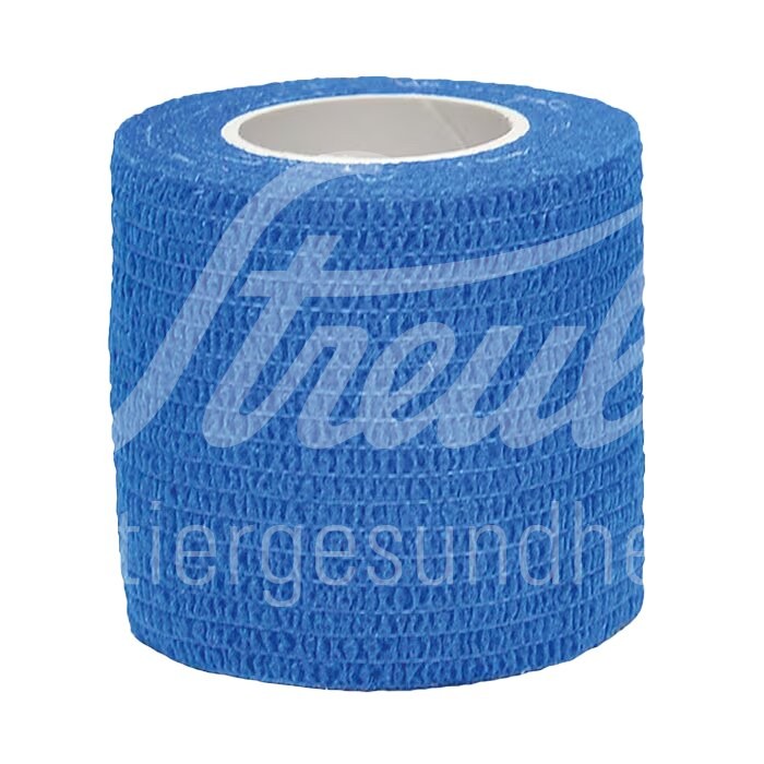 WDTrap Premium kohäs., Bandage 10cm x 4,5 m blau 12 Stück