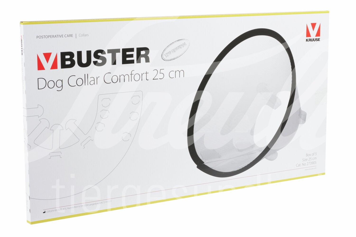 BUSTER Halskragen Comfort transp. Schnell-Versch. 25cm 5Stk BUSTER Halskragen Comfort transp. Schnell-Versch. 25cm 5Stk