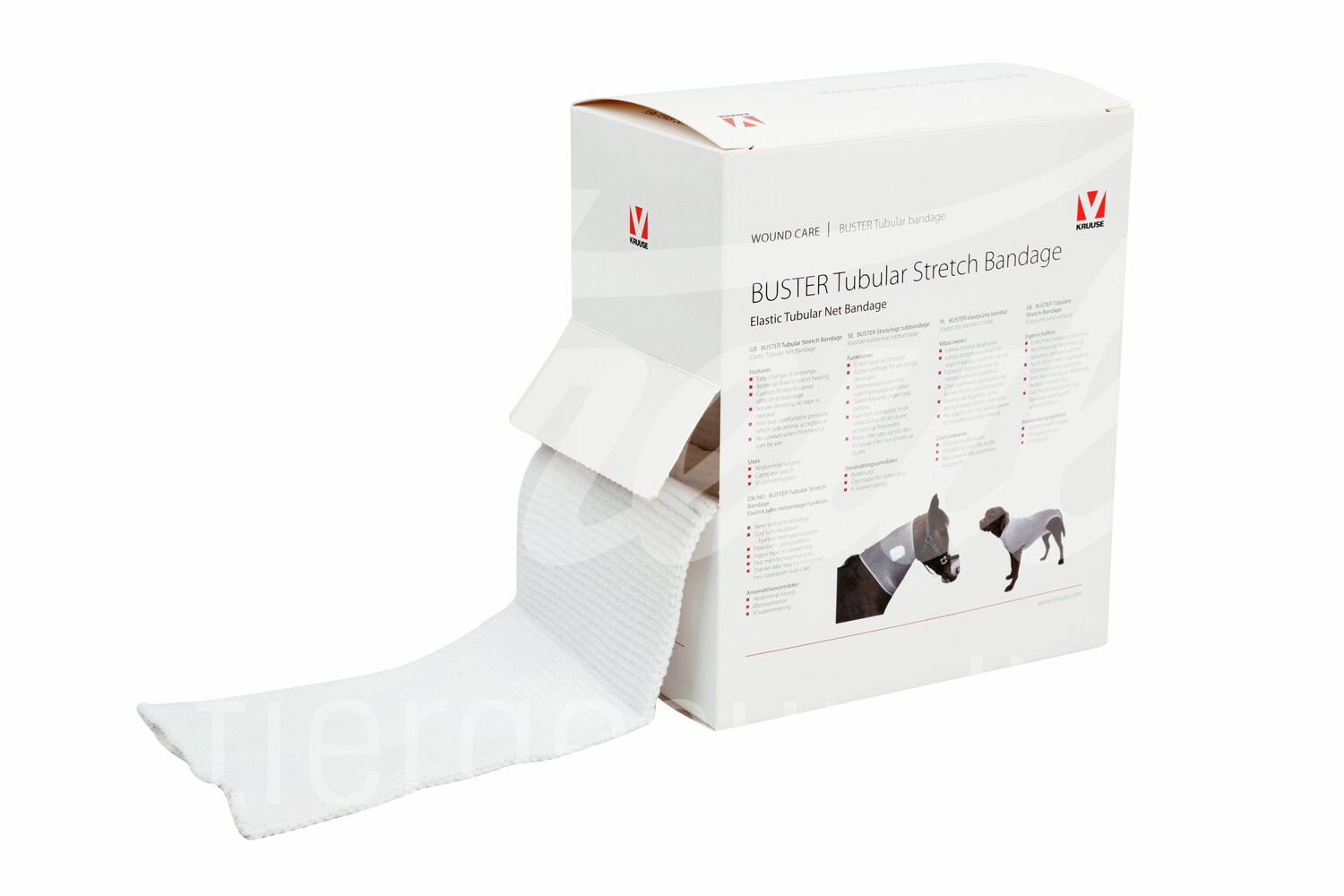 BUSTER Schlauchverband 8,8 cm x 6,5 m weiss 1 Stück