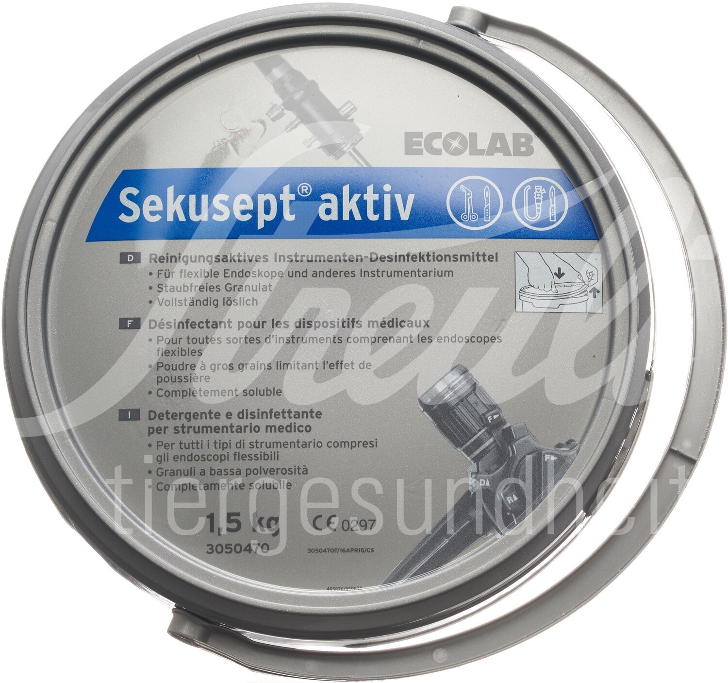Sekusept aktiv Instrumentendesinfektion Plv 1.5 kg
