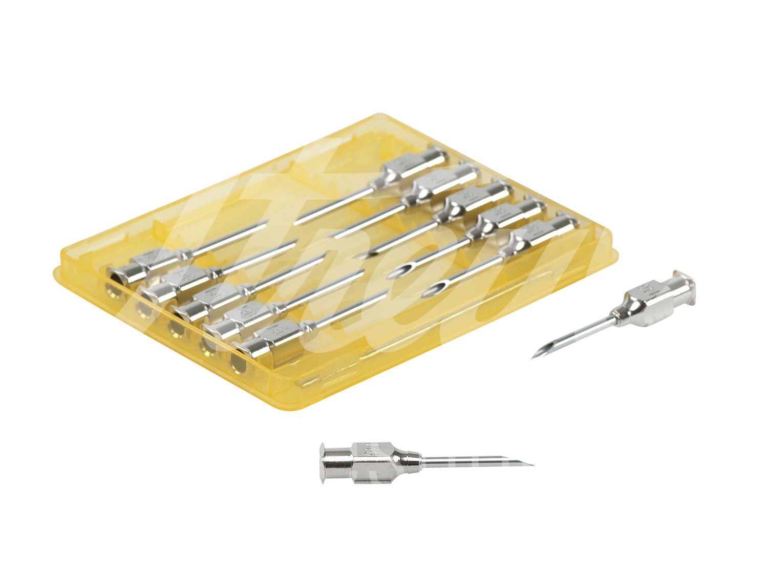 KRUUSE Vet Kanüle 14G 2.0 x 20 mm Luer Lock 12 Stk.