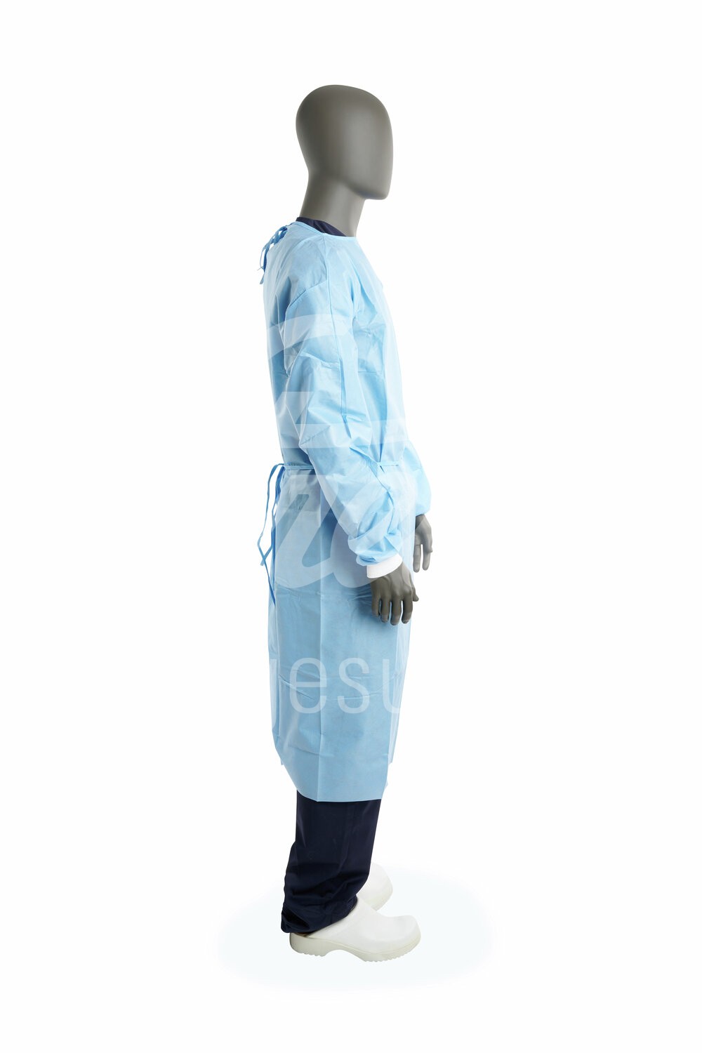 KRUTEX Basic Einweg-OP-Mantel Gr. S 110 cm 50 Stk KRUTEX Basic Einweg-OP-Mantel Gr. S 110 cm 50 Stk