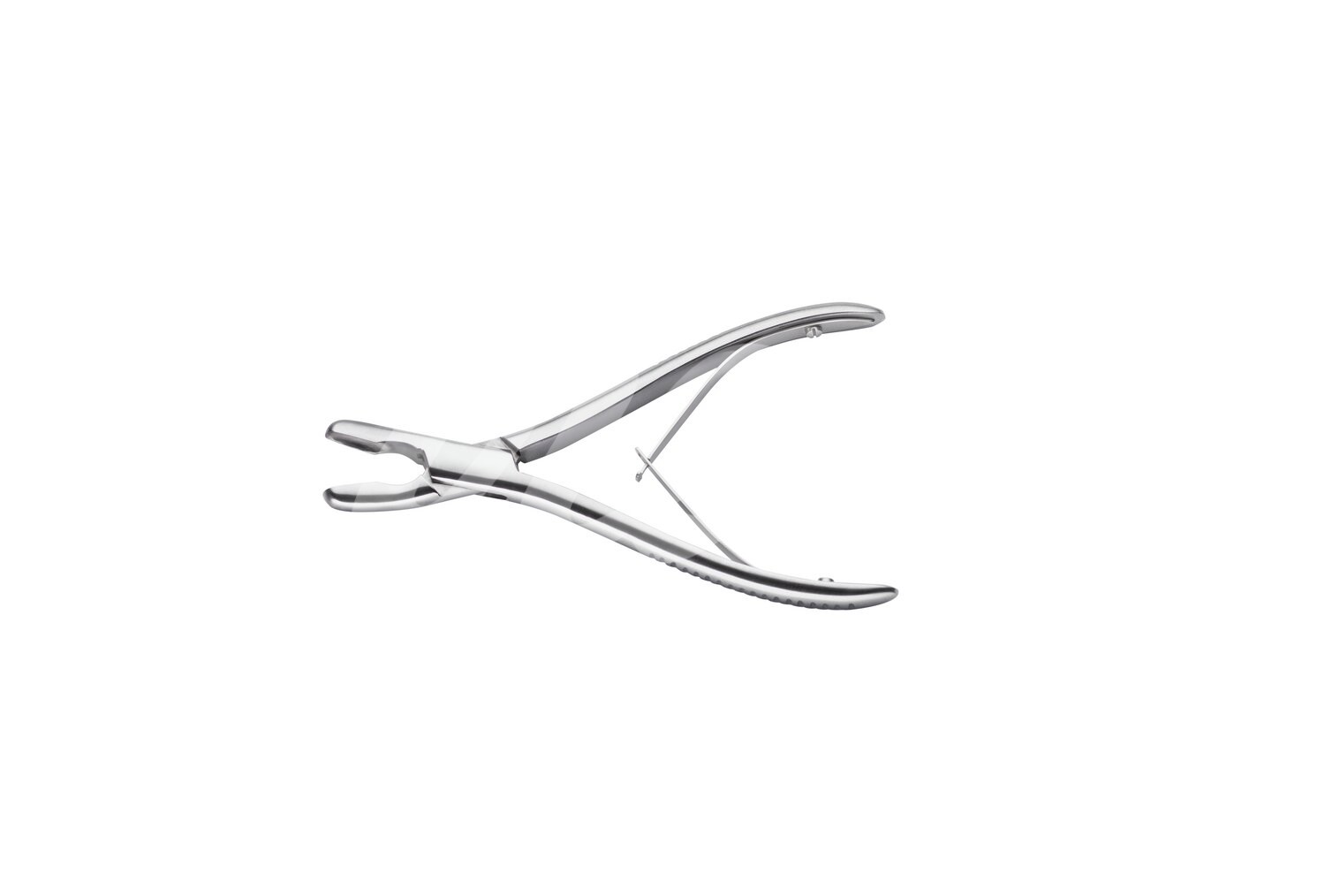 Luer Hohlmeisselzange 17.0 cm stark gebogen 1 Stück