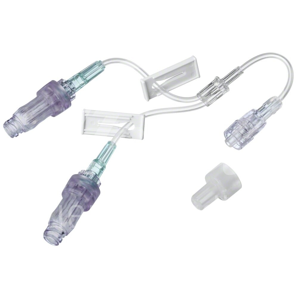B.Braun Caresite mit 2 Verlängerungen 1.3 mm x 18 cm 100 Stk.