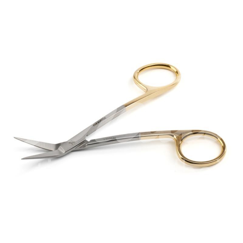 KRUUSE Zahnfleischschere La Grange TC 10.5 cm abgewinkelt 1 Stück