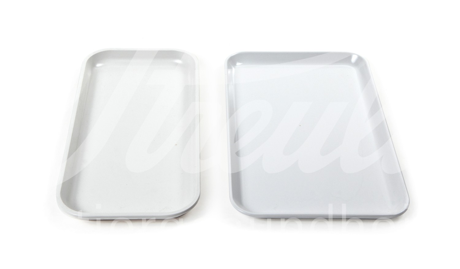 Labortablett melamin 19x15x1,7 cm weiss 1 Stück