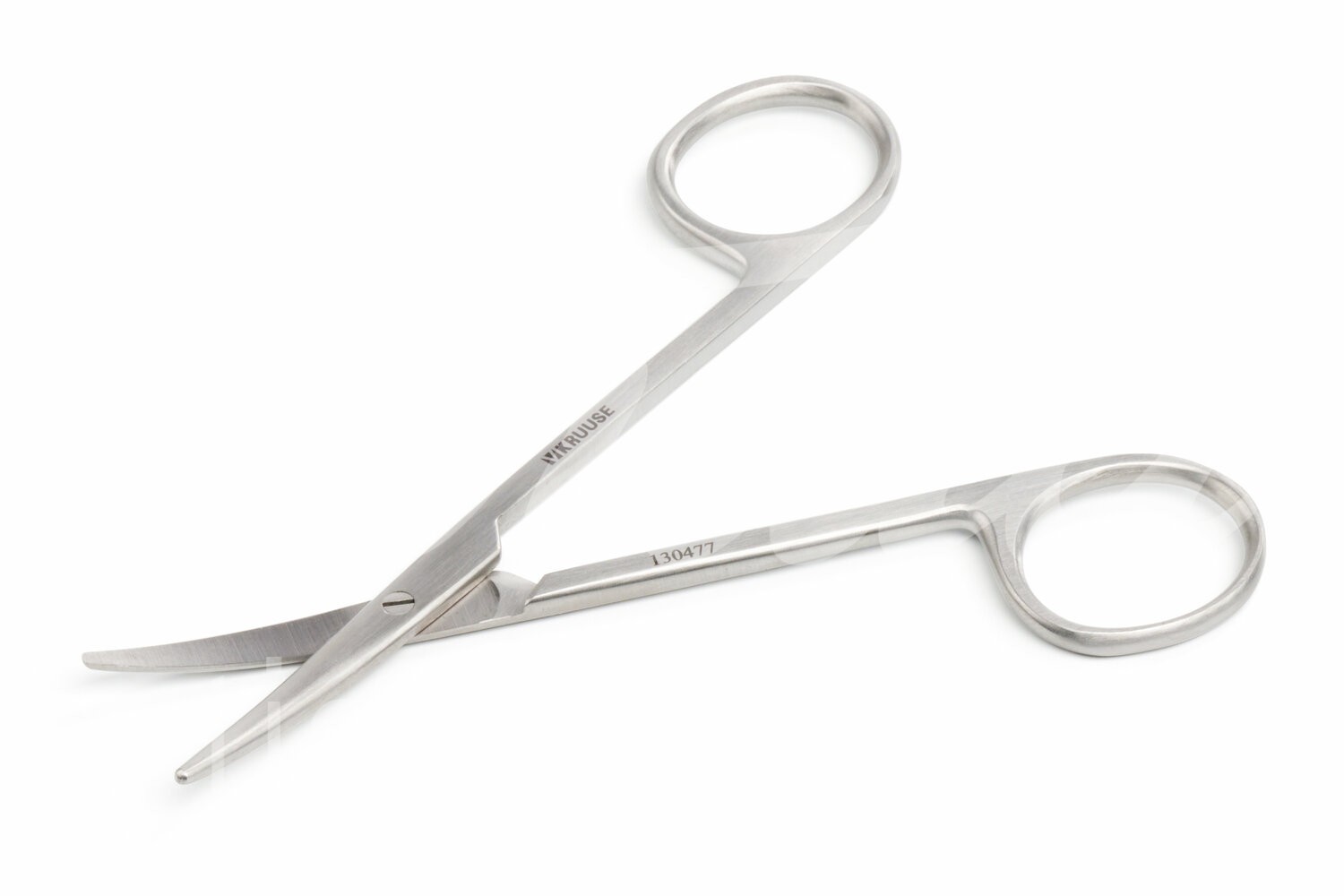 KRUUSE Strabismus Schere 11.5 cm stumpf/stumpf gebogen 1 Stück KRUUSE Strabismus Schere 11.5 cm stumpf/stumpf gebogen 1 Stück