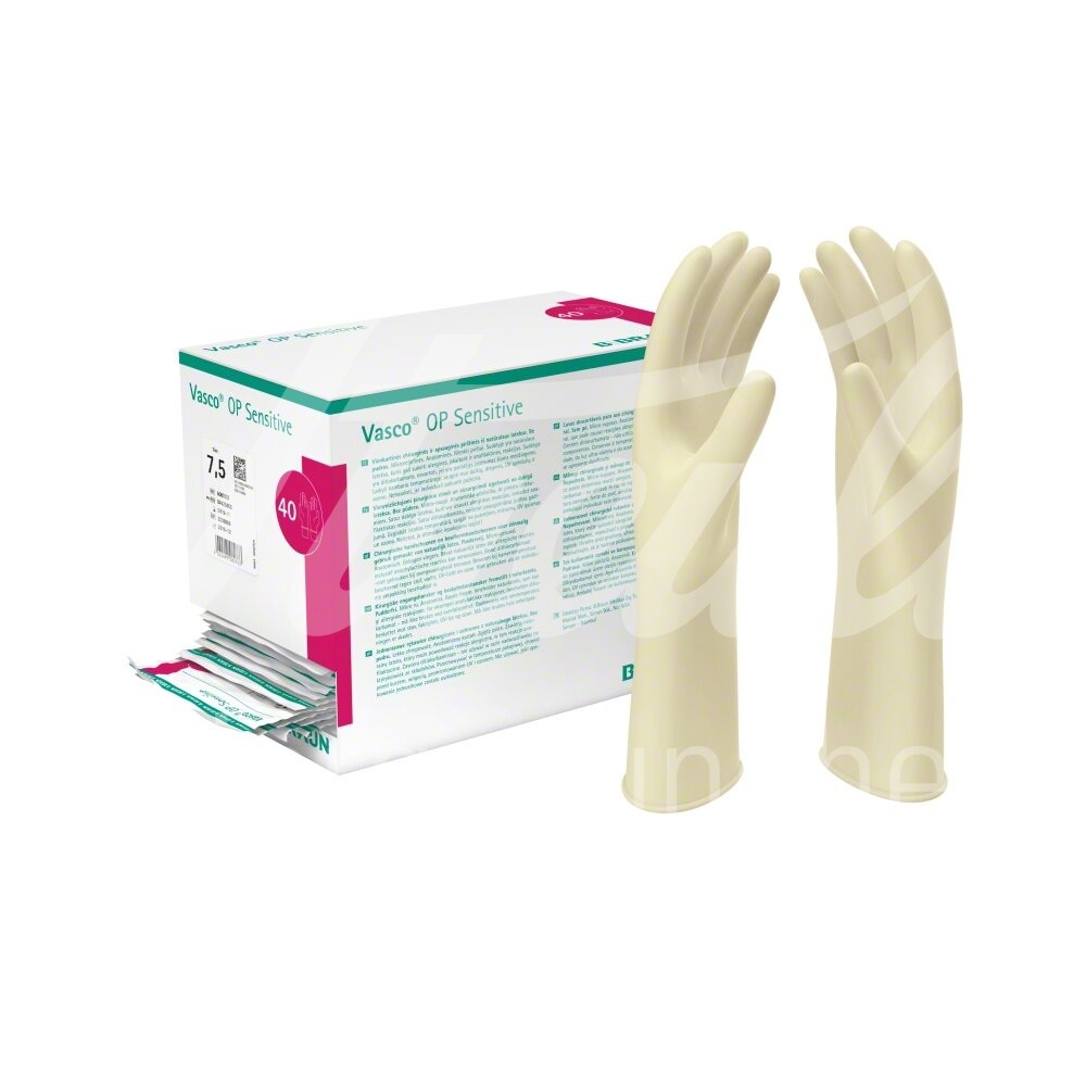 Vasco OP Sensitive Handschuhe Gr6.0 steril Latex 40 Paar