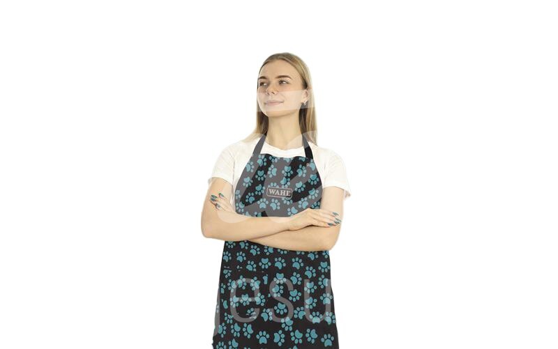 WAHL Arbeitsschürze für Fellpflege m. Pfötchen 85 x 70 cm 1 Stk. WAHL Arbeitsschürze für Fellpflege m. Pfötchen 85 x 70 cm 1 Stk.