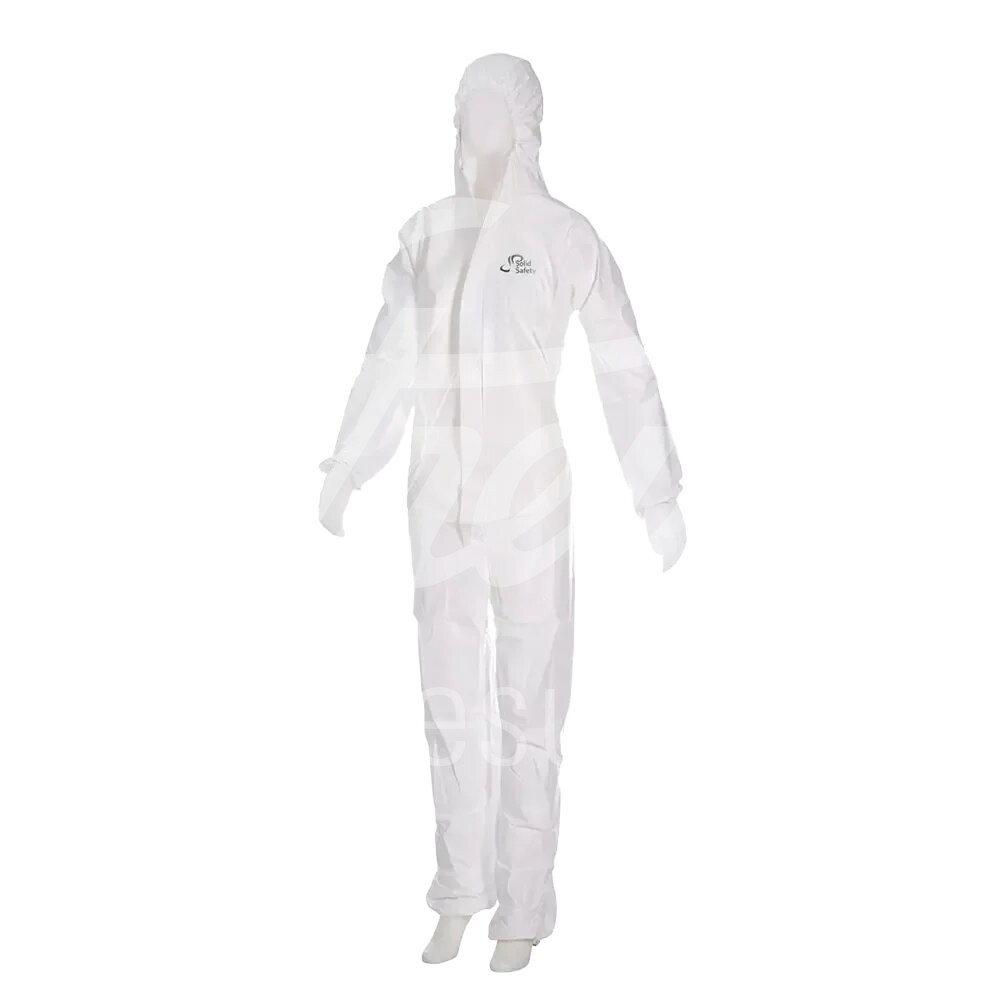 Schutzoverall Profi m. Kapuze Gr. XXL 185cm weiss 50 Stk.