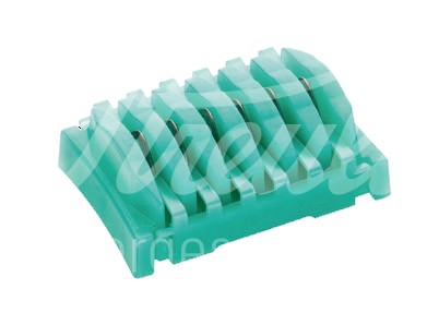 Titan Clips mittel/gross/grün 6 Stück