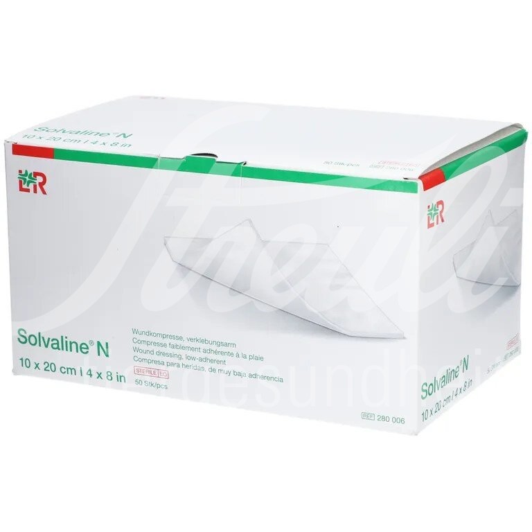 Solvaline N Wundkompresse 10x10cm 100 Stk
