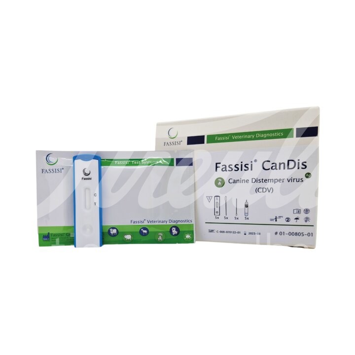 Fassisi Schnelltest CanDis, Staupe Antigen 5 Stück
