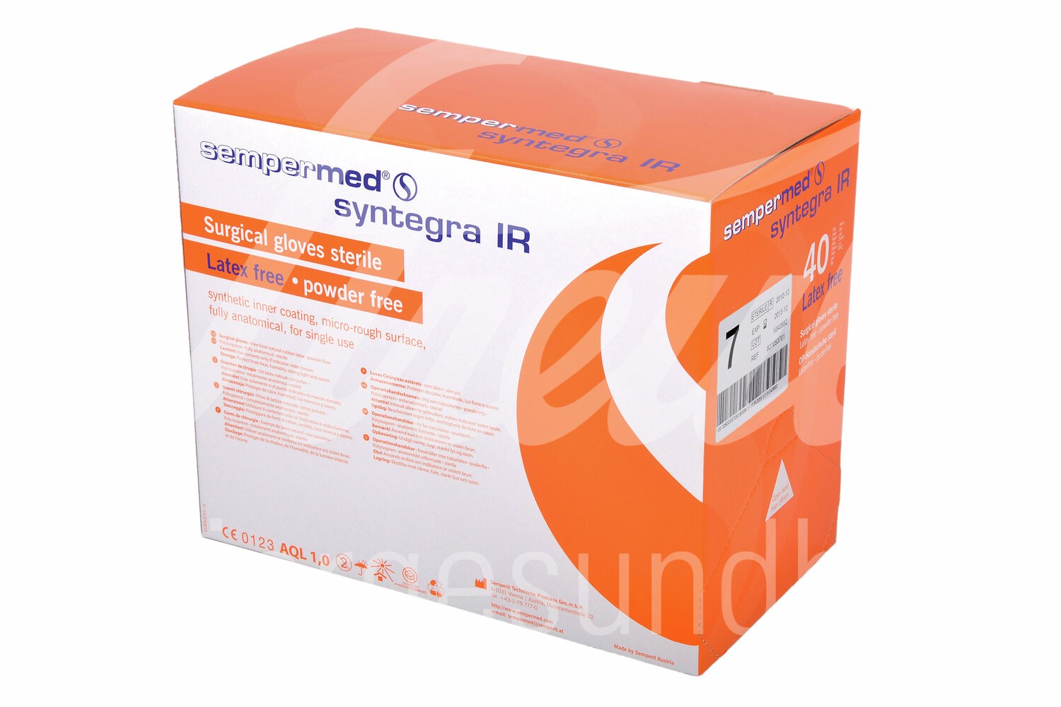 Sempermed Syntegra IR OP Handschuhe Gr7 steril 50 Paar Sempermed Syntegra IR OP Handschuhe Gr7 steril 50 Paar